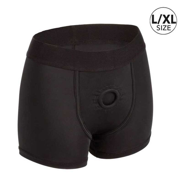 Arnés Estilo Boxer L/XL - CaliforniaExotic - Arneses con pene o dildo Strap-On