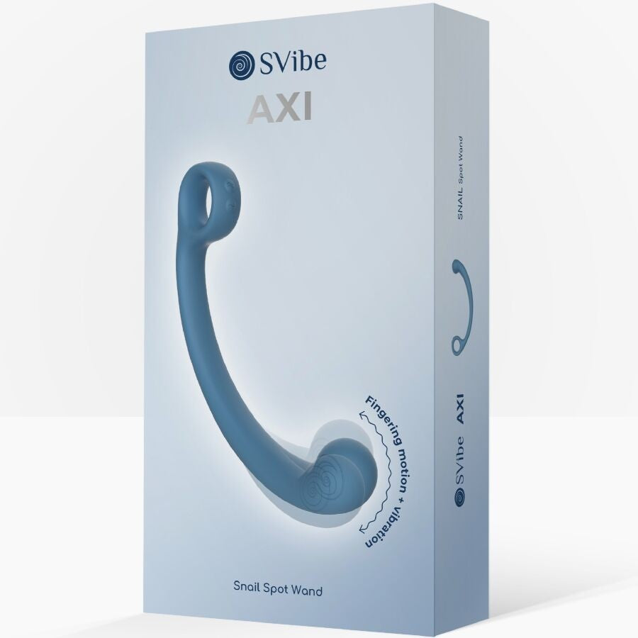 Axi Vibrador con Fingering Azul - Snail Vibe - Vibradores (8)