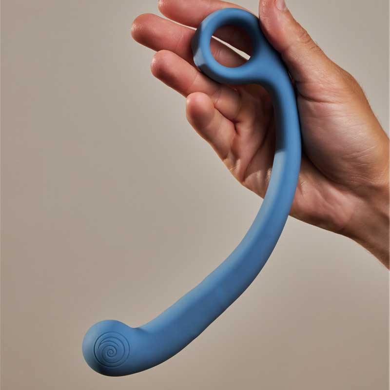 Axi Vibrador con Fingering Azul - Snail Vibe - Vibradores (5)