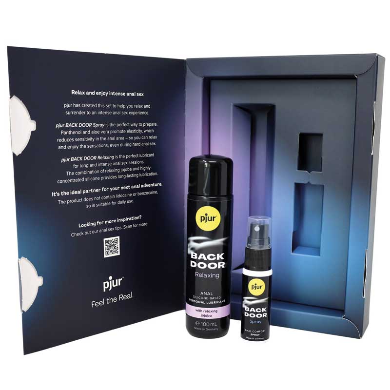 Back Door Set Lubricante y Relajante Anal - Pjur - Lubricantes sexuales (2)