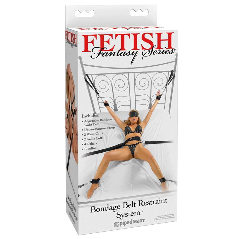 Juego de cinturones para atar estilo bondage - FetishFantasy - Kits para BDSM