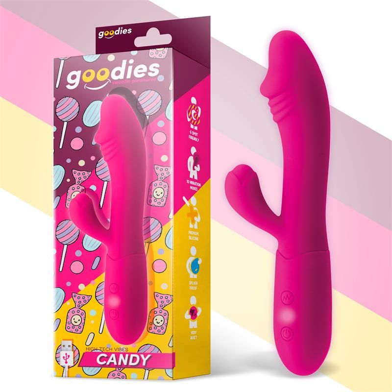 Vibrador conejito Candy - Goodies - Vibradores