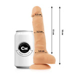 Dildo articulable carne 18 cm - CockMiller - Dildos o Consoladores (2)
