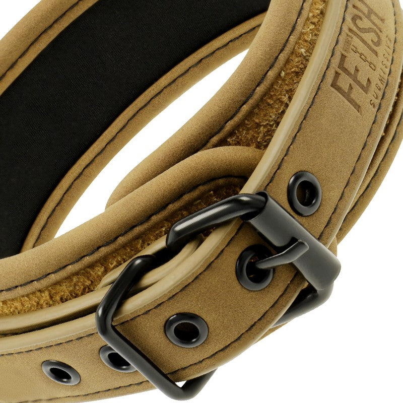 Collar con agarradera dorado - FetishSubmissive - Kits para BDSM (9)