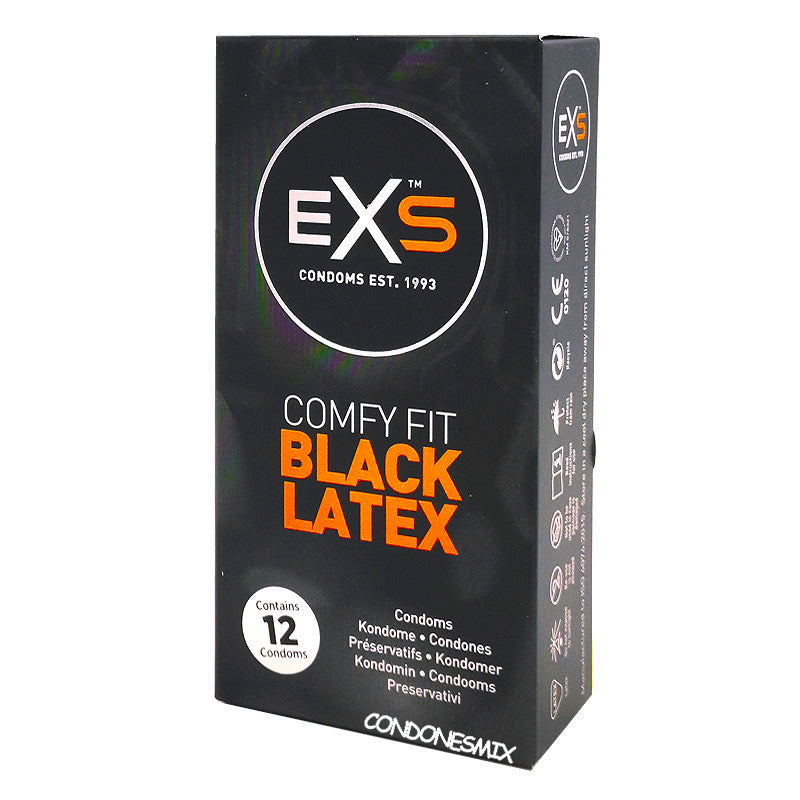 Condones Negros Fantasy 12 uds - EXS - Comprar preservativos o condones (4)