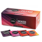 Condones Sabores Mixed Flavours 144 uds - EXS - Preservativos (1)