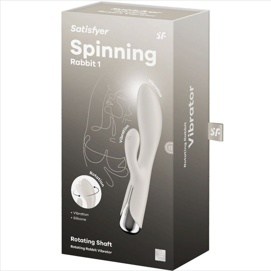 Conejito Spinning Rabbit 1 Beige - Satisfyer - Vibradores (7)