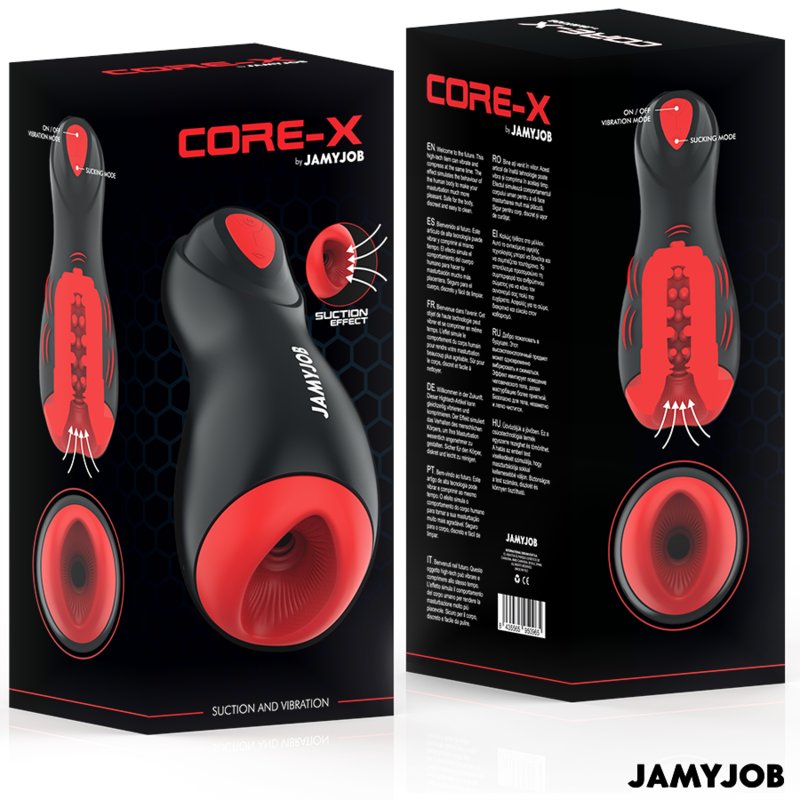 Core-X Masturbador Succionador con Vibración - JamyJob - Masturbadores masculinos (7)
