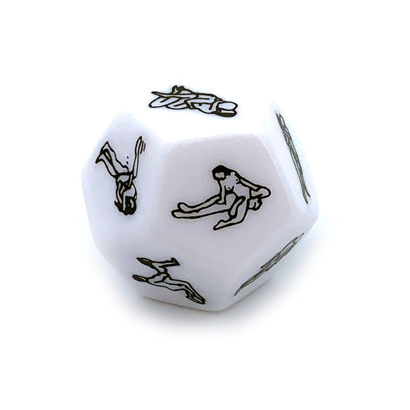 Dado de Posturas 12 caras - WhitePleasures - Juegos de mesa eróticos (3)