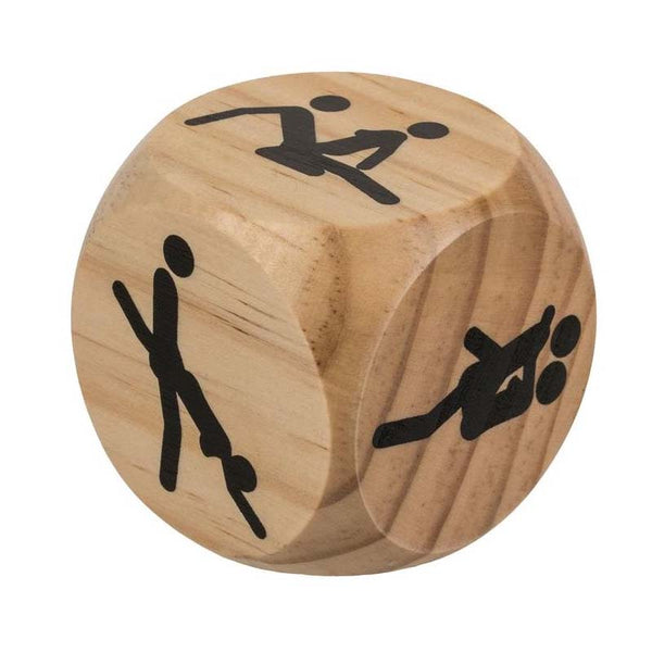 Dado Kamasutra Madera - Adrien Lastic - Juegos de mesa eróticos