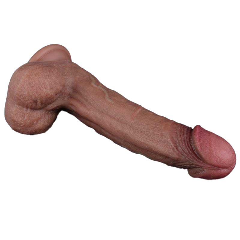 Dildo Realista Dual Layer 22.5 cm - Lovetoy - Dildos o Consoladores (11)