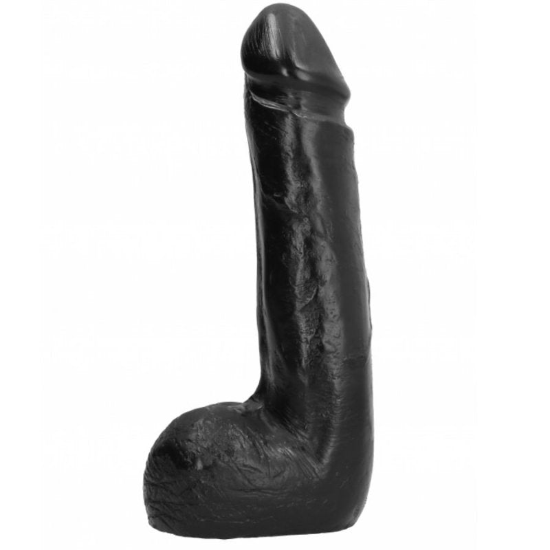 Dildo Realístico Negro Suave 20 cm - All Black - Dildos o Consoladores (2)