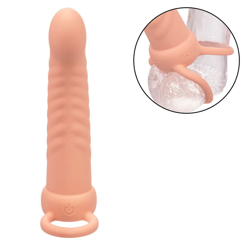 Dildo Vibrador Doble Penetrador - CaliforniaExotic - Arneses con pene o dildo Strap-On (8)