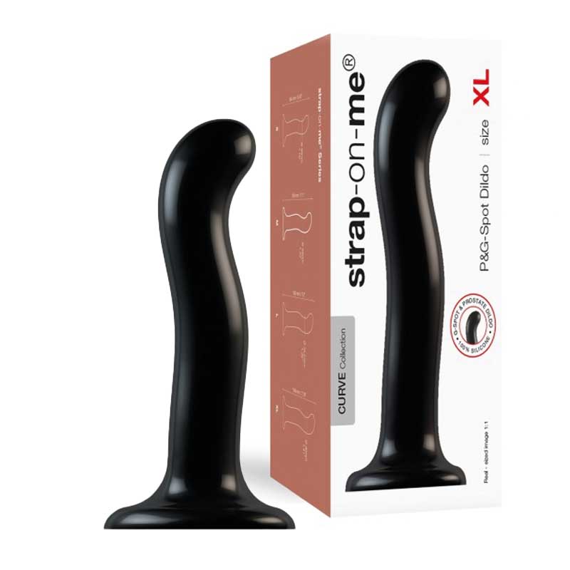 Dildo Estimulador Punto G o P Talla XL - Strap On Me - Dildos Anales