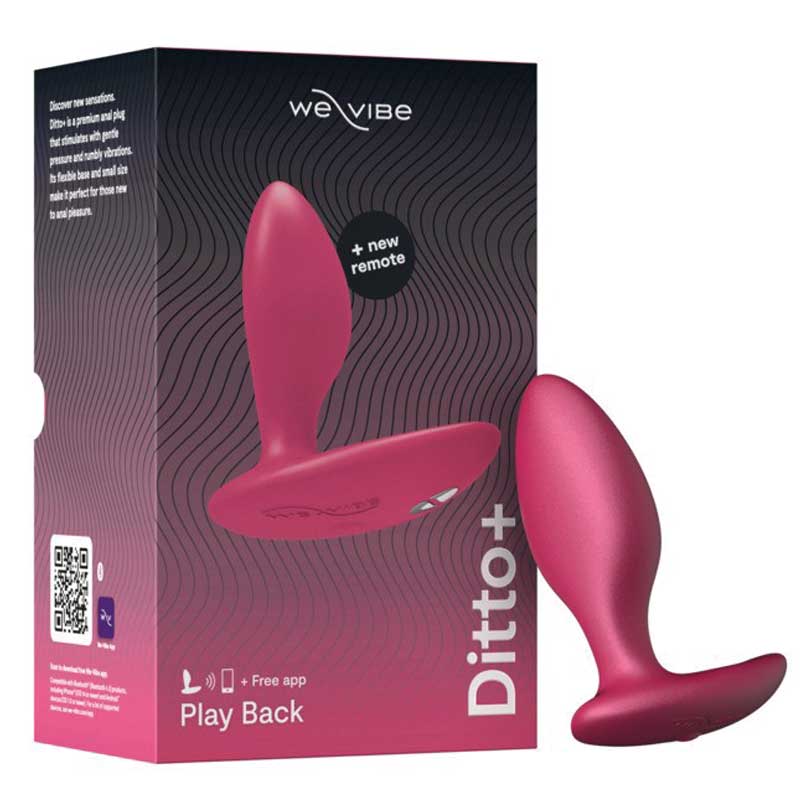 Vibrador Ditto+ Cosmic Pink - WeVibe - Plugs anales (4)