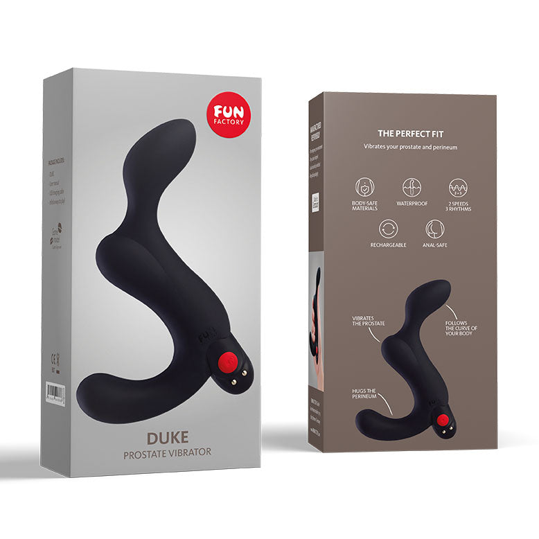 Vibrador Prostático Duke Black - Fun Factory - Vibradores masculinos para el masaje prostático (5)