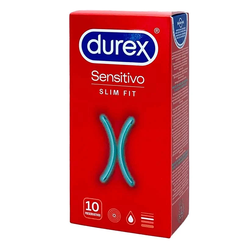 Durex Sensitivo Slim Fit 10 uds - Durex - Comprar preservativos o condones