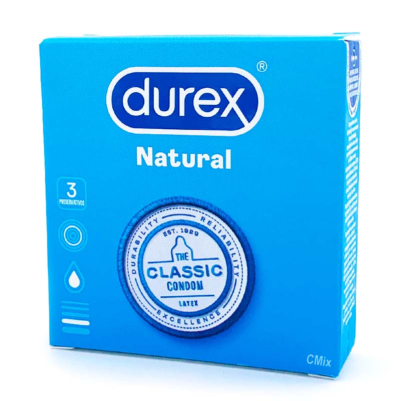 Durex Natural 3 uds - Durex - Comprar preservativos o condones