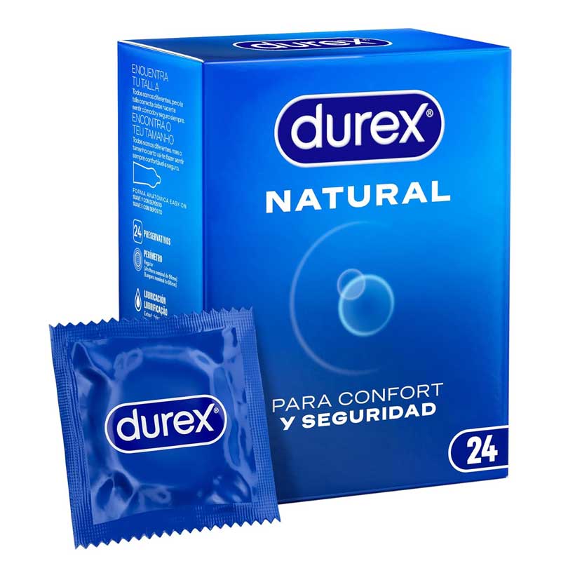 Durex Natural Plus 24 uds