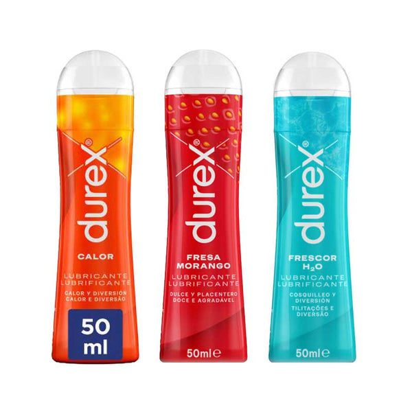 Lubricante Intimo Durex Fresa + Calor + Frescor