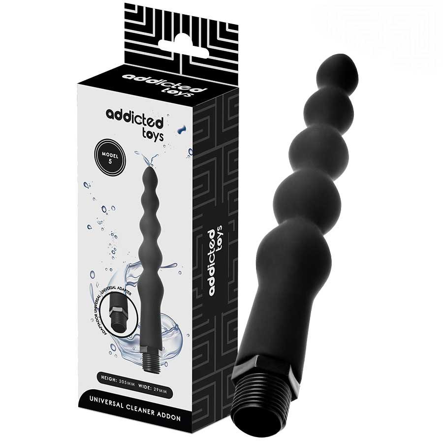 Ducha Anal con Adaptador Universal Modelo 5 - Addicted Toys - Enemas o peras para la limpieza anal