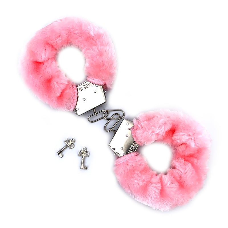 Esposas Metálicas Pink - WhitePleasures - Esposas para BDSM