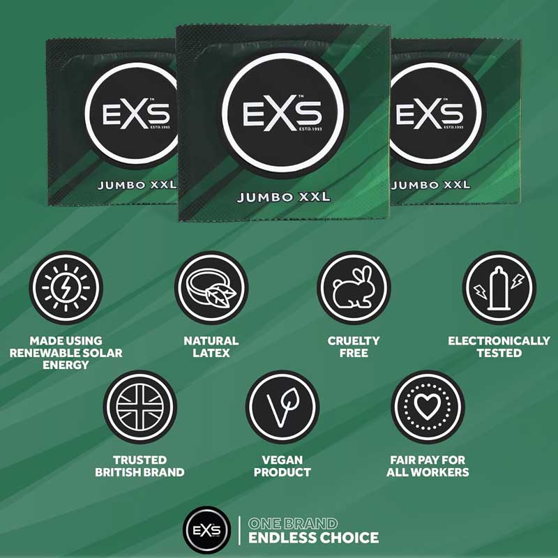 Jumbo XXL 144 uds - EXS - Preservativos (3)