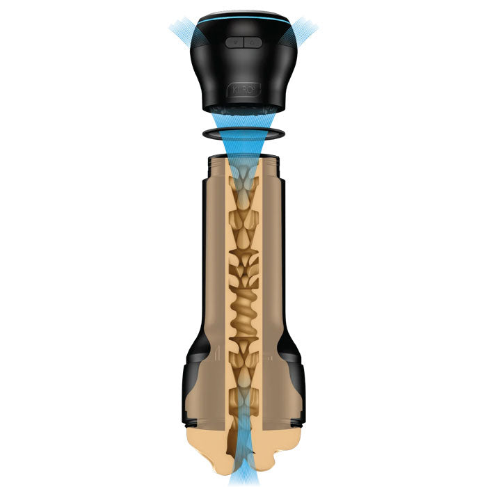 Set PowerBlow + FeelVictoria June Boca Stroker - Kiiroo - Masturbadores masculinos (2)