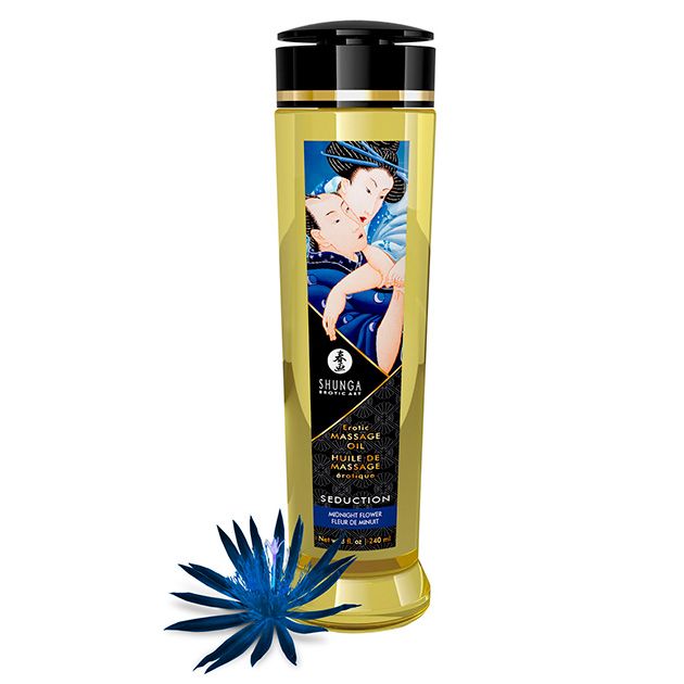 Aceite de masaje flores de medianoche - Shunga - Aceite para masajes eróticos