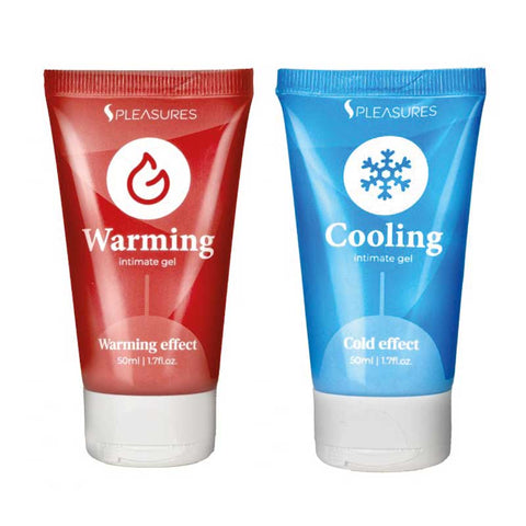 Pack Lubricantes Frío y Calor - S Pleasures - Lubricantes sexuales