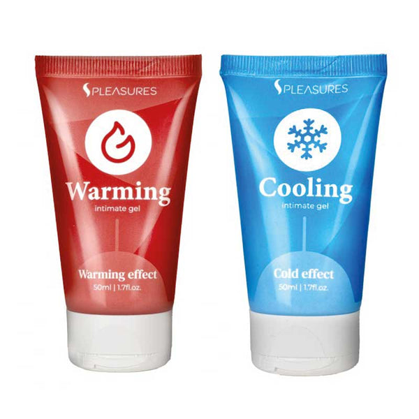 Pack Lubricantes Frío y Calor - S Pleasures - Lubricantes sexuales