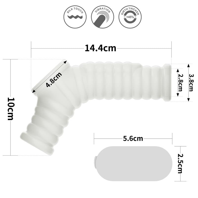 Funda pene y testículos con vibración - Lovetoy - Fundas para el pene (7)