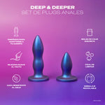 Set Plugs Anales Deep & Deeper - Durex - Plugs anales (4)