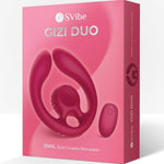Gizi Duo Burdeos Vibrador Para Parejas - Snail Vibe - Vibradores (8)