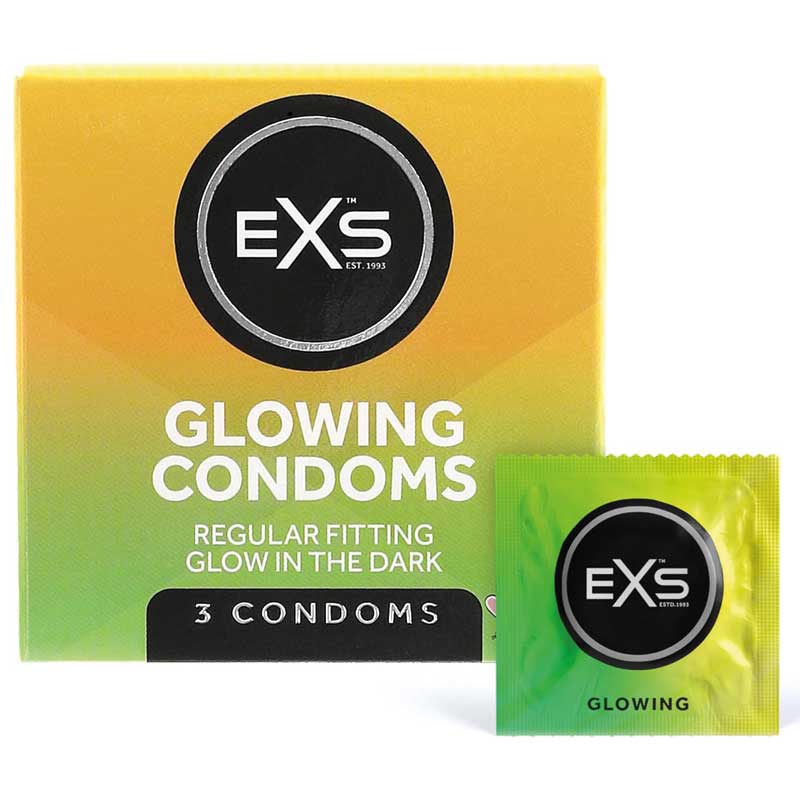 Fluorescentes 3 ud - EXS - Comprar preservativos o condones
