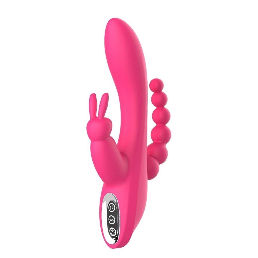 Vibrador triple Hera - WhitePleasures - Vibradores (2)