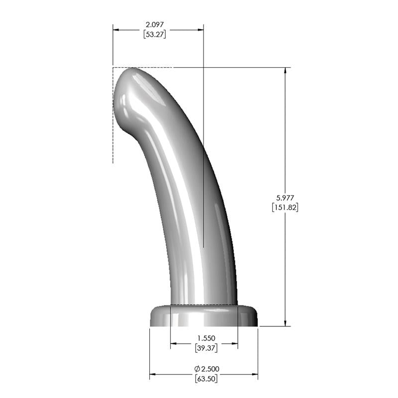 Dildo HerSpot Golden Rose M - Fleshlight - Dildos o Consoladores (6)