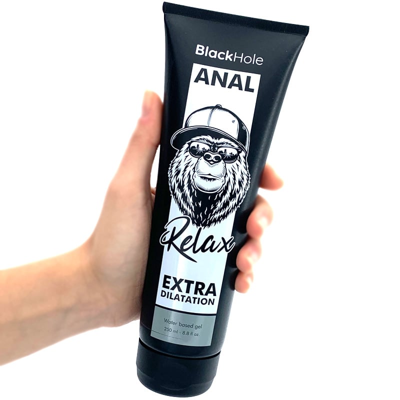 Lubricante Dilatador Anal 250 ml - BlackHole - Lubricantes sexuales
