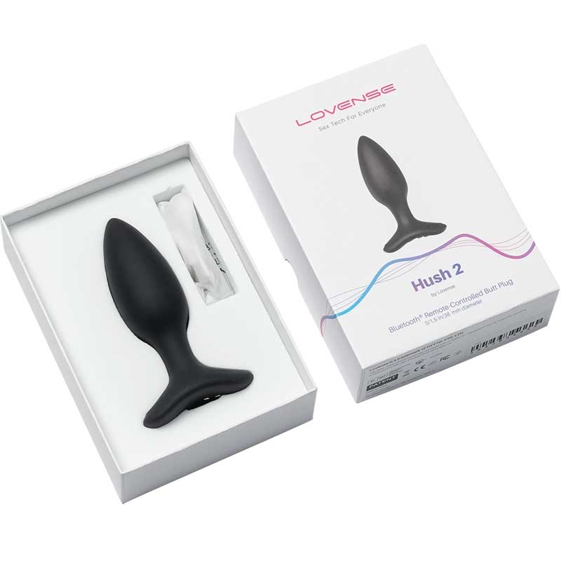 Vibrador Anal Hush 2 Talla S - Lovense - Plugs anales (2)