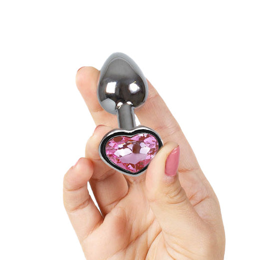Plug anal con joya corazón S - Secret Play - Plugs anales