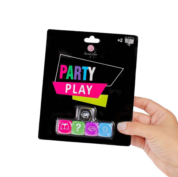 Juego 5 dados eróticos - Secret Play - Juegos de mesa eróticos