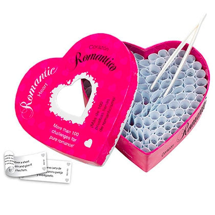 Corazón Romántico - TeaseandPlease - Juegos de mesa eróticos