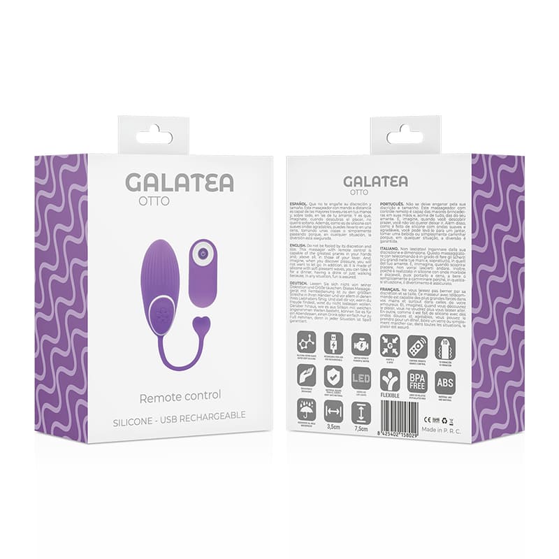 Otto Click and Play Huevo control remoto - Galatea - Vibradores (4)