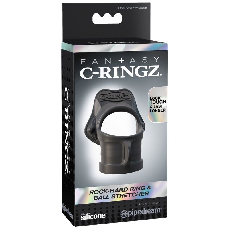 C-ringz rock hard anilla anti retracción testiculos - Pipedream - Anillo vibrador para el pene (con y sin vibración) (5)