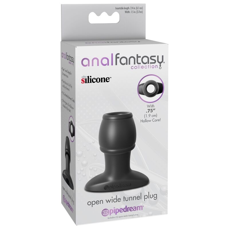 39 Tunnel Plug Black 1