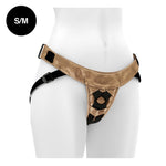 Arnés Universal Ajustable Bronce Talla S/M - Mythology - Arneses con pene o dildo Strap-On
