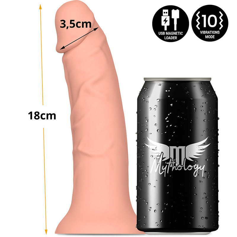 Dildo con vibración Asher Talla S - Mythology - Vibradores (2)