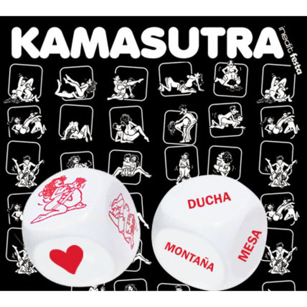 Caja 2 dados kamasutra (hetero) - Inedit - Juegos de mesa eróticos
