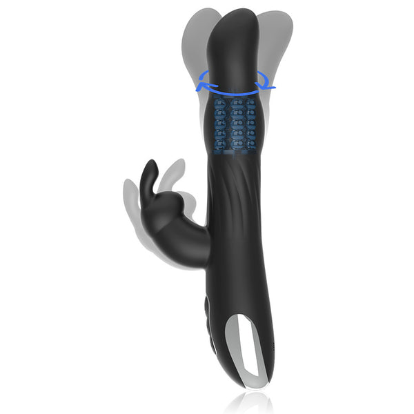 Conejo vibrador y rotador Moebius - Brilly Glam - Vibradores