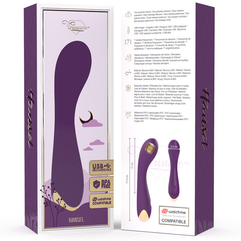 Vibrador G-spot Hansel - Treasure - Vibradores (6)